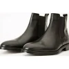 Store Vinci Leather Shoes Vinci Leather The Manby Leather Chelsea Boot (14561) Black