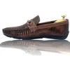 Best Sale Vinci Leather Shoes Vinci Leather The Manta Leather Bit Loafer Brown