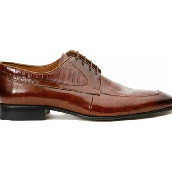 New Vinci Leather Shoes Vinci Leather The Martin Leather Derby Shoe (6055) Brown