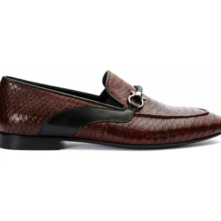 Best Vinci Leather Shoes Vinci Leather The Milano Shoe Bit Loafer Burgundy