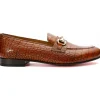 Outlet Vinci Leather Shoes Vinci Leather The Monaco Leather Shoe Bit Loafer (3256) Brown