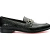 Store Vinci Leather Shoes Vinci Leather The Monaco Leather Shoe Bit Loafer (3256) Black