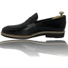 Shop Vinci Leather Shoes Vinci Leather The Monroe Leather Penny Loafer (13092) Black