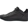 Clearance Vinci Leather Shoes Vinci Leather The Mumbai Leather Sneaker (03313) Black