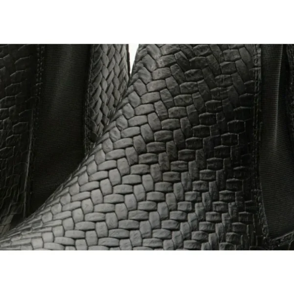 Clearance Vinci Leather Shoes Vinci Leather The Oslo Leather Chelsea Boot (14137 S-5) Black