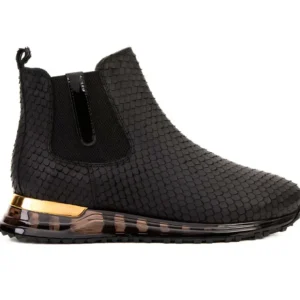 Online Vinci Leather Shoes Vinci Leather The Panther Leather Chelsea Boot Black