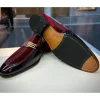 Store Vinci Leather Shoes Vinci Leather The Pontalto Leather Shoe Bit Loafer (11613) Burgundy