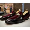 Store Vinci Leather Shoes Vinci Leather The Pontalto Leather Shoe Bit Loafer (11613) Burgundy