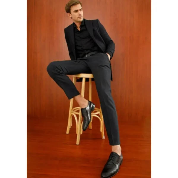 vinci_leather_the_porto_a_8.webp Cheap Vinci Leather Shoes Vinci Leather The Porto Alegre Leather Derby Shoe (10769) Black