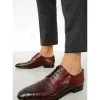 New Vinci Leather Shoes Vinci Leather The Porto Alegre Leather Derby Shoe (10769) Burgundy