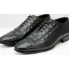 Fashion Vinci Leather Shoes Vinci Leather The Randor Leather Oxford Shoe (D-913) Black