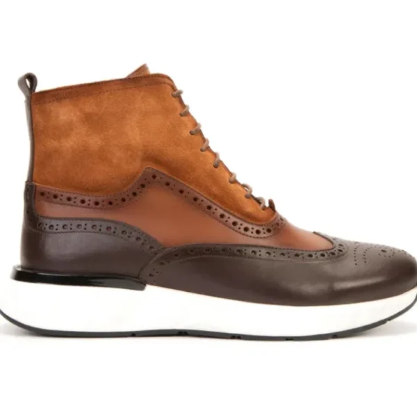 Flash Sale Vinci Leather Shoes Vinci Leather The Regent Wingtip Boot Brown