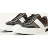 Clearance Vinci Leather Shoes Vinci Leather The Rom Leather Sneaker (D-2168) Multicolor