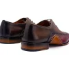 Best Sale Vinci Leather Shoes Vinci Leather The Royal Hand Craft Wingtip Oxford Shoe (E-005) Burgundy