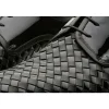 Fashion Vinci Leather Shoes Vinci Leather The Safaga Woven Derby Shoe (2096) Black