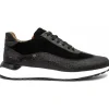 Sale Vinci Leather Shoes Vinci Leather The Savamala Leather Sneaker (18618 S-1) Black