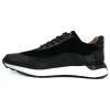 Sale Vinci Leather Shoes Vinci Leather The Savamala Leather Sneaker (18618 S-1) Black