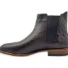Discount Vinci Leather Shoes Vinci Leather The Sirocco Leather Chelsea Dress Boot (14546) Burgundy