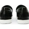 Cheap Vinci Leather Shoes Vinci Leather The Sperry Leather Tassel Loafer Black