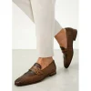 Best Sale Vinci Leather Shoes Vinci Leather The Vatra Woven Double Monk Strap Shoe (2135) Brown