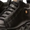 Fashion Vinci Leather Shoes Vinci Leather The Vertex Leather Sneaker Black