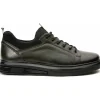 Fashion Vinci Leather Shoes Vinci Leather The Vilnius Leather Sneaker Green