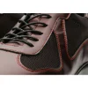 Clearance Vinci Leather Shoes Vinci Leather The Zona Leather Sneaker (15123) Burgundy