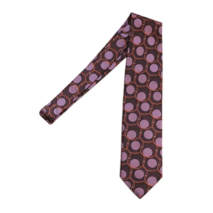 Best Volare Collection Silk Circles Tie Multi