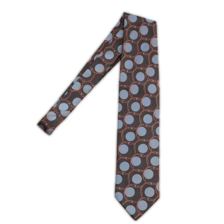 Sale Volare Collection Silk Circles Tie Multi