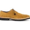 Hot Zelli Campo Suede Goatskin Lace-up Shoes (26-220-TAB) Tobacco