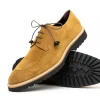 Hot Zelli Campo Suede Goatskin Lace-up Shoes (26-220-TAB) Tobacco