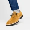 Hot Zelli Campo Suede Goatskin Lace-up Shoes (26-220-TAB) Tobacco