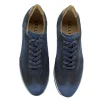 Online Zelli Costa Suede & Crocodile Sneakers (66-200-NVY) Navy