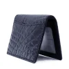 Discount Zelli Crocodile Card Case Black