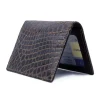 Outlet Zelli Crocodile Card Case Nicotine