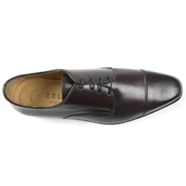 zelli_enzo_cap_toe_shoes__2.webp Cheap Zelli Enzo Cap Toe Shoes Black Cherry (25-553-BKC) BlackCherry
