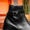 Flash Sale Zelli Jodphur Italian Calfskin Boot (46-600-BLK) Black