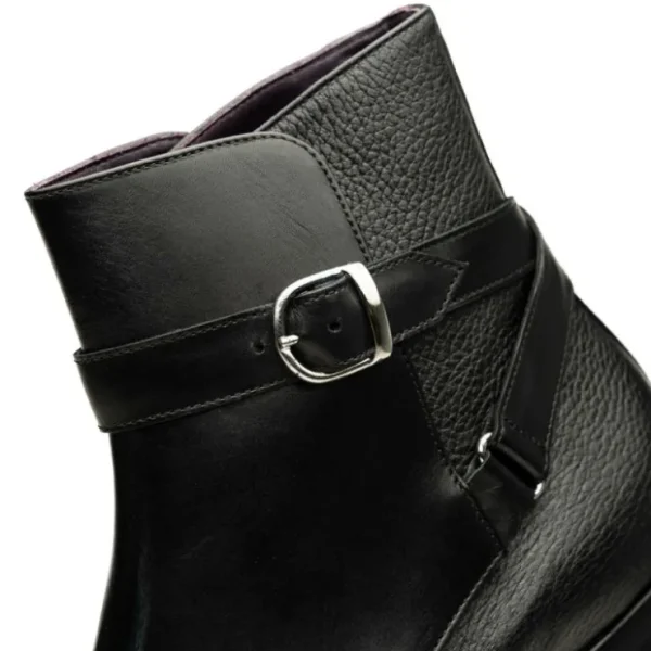 Flash Sale Zelli Jodphur Italian Calfskin Boot (46-600-BLK) Black