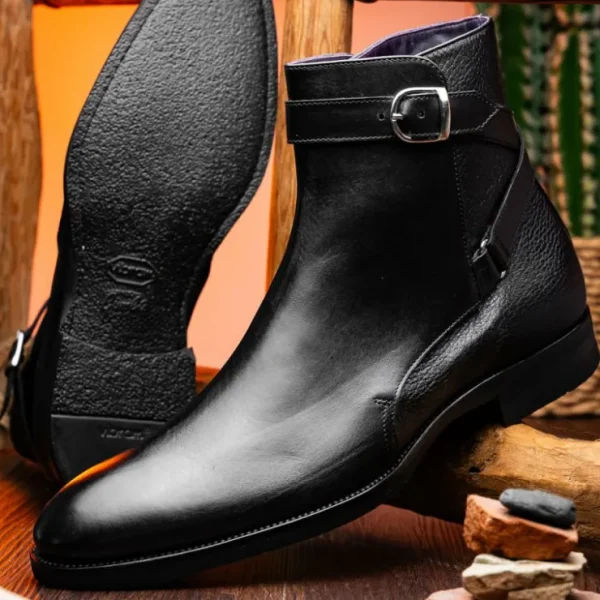 Flash Sale Zelli Jodphur Italian Calfskin Boot (46-600-BLK) Black