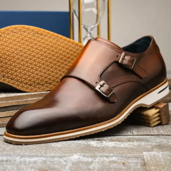 zelli_legerra_calfskin_do_6.webp Best Zelli Legerra Calfskin Double Monkstrap Shoes (55-103-BRN) Brown