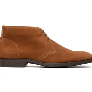 Best Sale Zelli Marco Italian Suede Chukka Boots (46-592-TOB) Tobacco