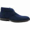 Discount Zelli Marco Suede Chukka Boots (46-592-NVY) Navy