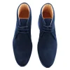 Discount Zelli Marco Suede Chukka Boots (46-592-NVY) Navy