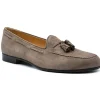 Sale Zelli Naples Suede Tassel Loafers (16-580-MOC) Mocha