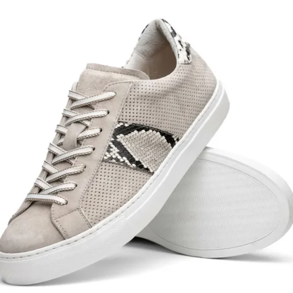 zelli_olympias_python_amp_1.webp Outlet Zelli Olympias Python & Sueded Goatskin Sneakers (66-100-GRY) Grey