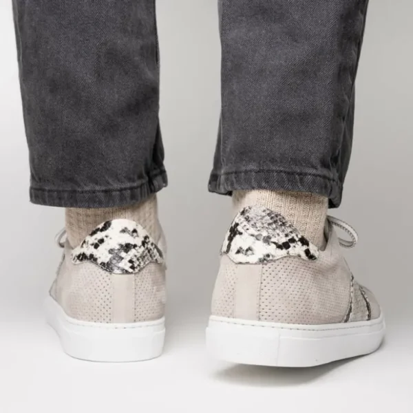 zelli_olympias_python_amp_7.webp Outlet Zelli Olympias Python & Sueded Goatskin Sneakers (66-100-GRY) Grey