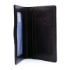 New Zelli Ostrich Leg Card Case Brown