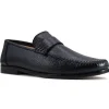 Sale Zelli Parma Peccary Loafers (19-025-BLK) Black