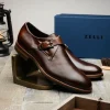 Hot Zelli Roman Monk Strap Shoes (55-506-CST) Chestnut