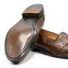 Best Zelli Rossi Genuine Lizard Slip-On (14-202-CGN) Cognac